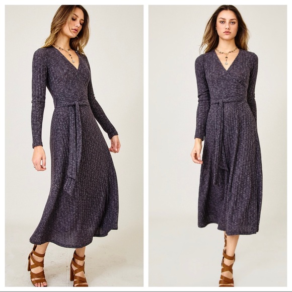 Most Fabulous wrap midi dress - Picture 4 of 5
